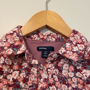 Baby Gap Girls size 5 Floral Collared Dress